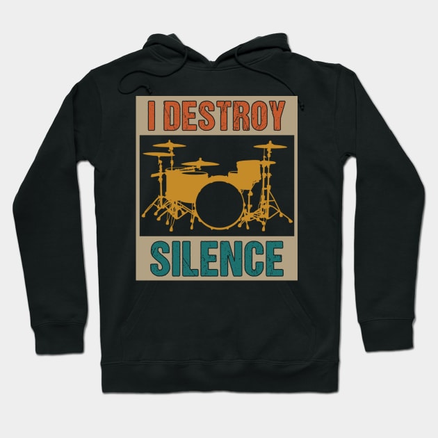 I DESTROY SILENCE Hoodie by JeanettVeal